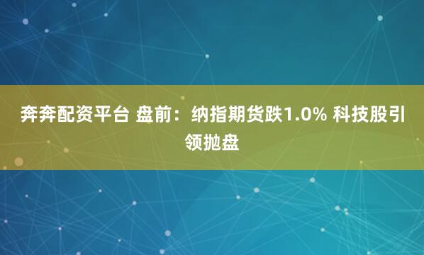 奔奔配资平台 盘前：纳指期货跌1.0% 科技股引领抛盘